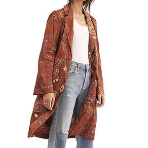 Free People Terra Cotta Jacket